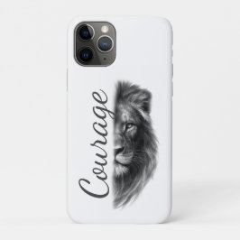 Courage Lion Artistic Minimal- Case-Mate iPhone Hülle