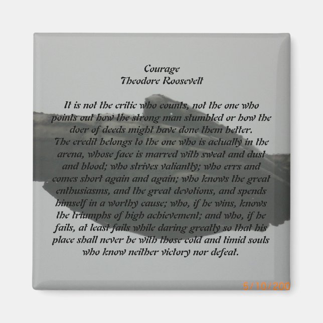 Courage Magnet (Vorne)