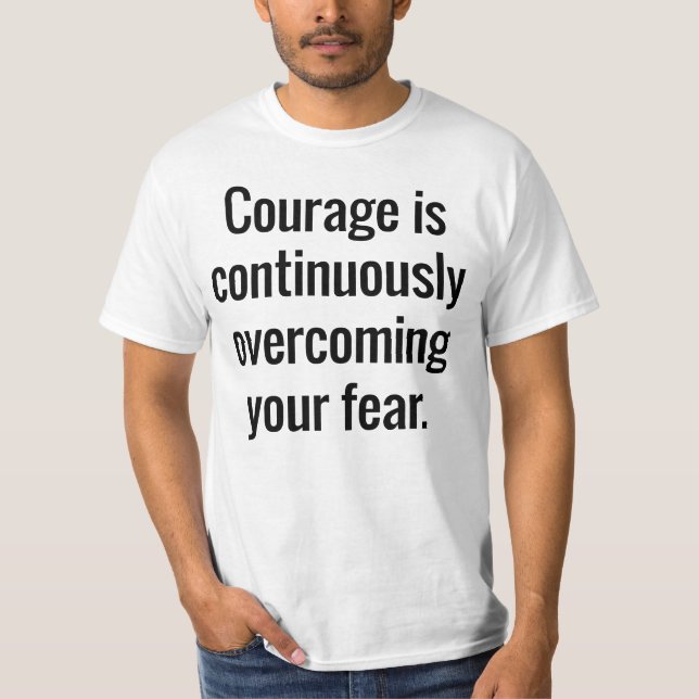 Courage Men's Value T - Shirt (Vorderseite)