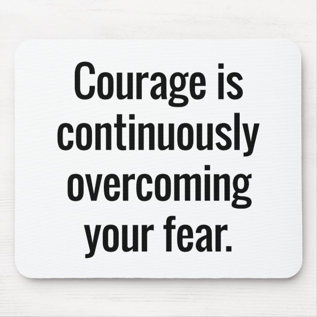 Courage Mouse Pad Mousepad (Vorne)