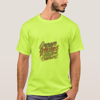 Courage Overcomes Barriers T-Shirt
