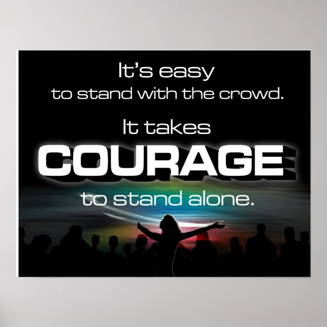 Courage Poster (Vorne)