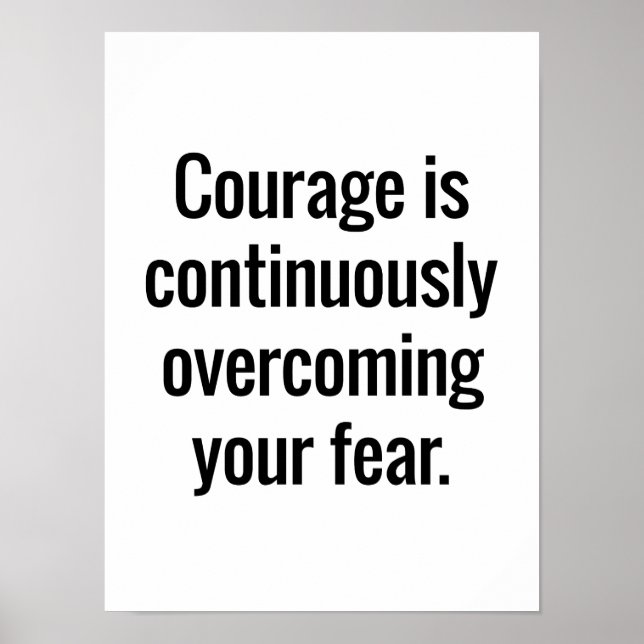 Courage Poster (Vorne)