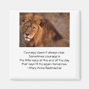 Courage Roar Magnet