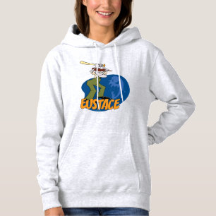 Courage the Cowardly Dog Eustace Graphic Hoodie