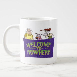 Courage the Cowardly Dog   Welcome To Nowhere Jumbo-Tasse