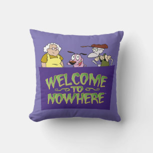 Courage the Cowardly Dog   Welcome To Nowhere Kissen