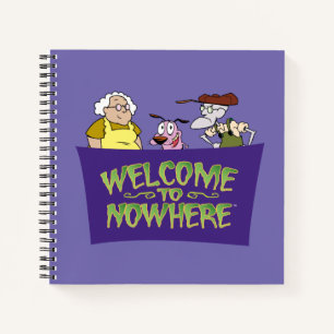 Courage the Cowardly Dog   Welcome To Nowhere Notizbuch
