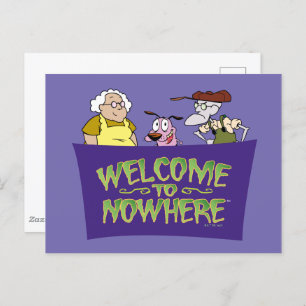 Courage the Cowardly Dog   Welcome To Nowhere Postkarte