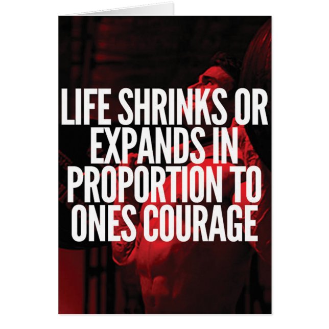 Courage - Workout Motivierend (Vorne)