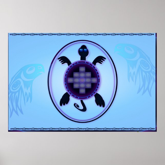 Courageous Turtle Yardsign Poster (Vorne)