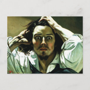 Courbet, die Verzweiflung als Postkarte