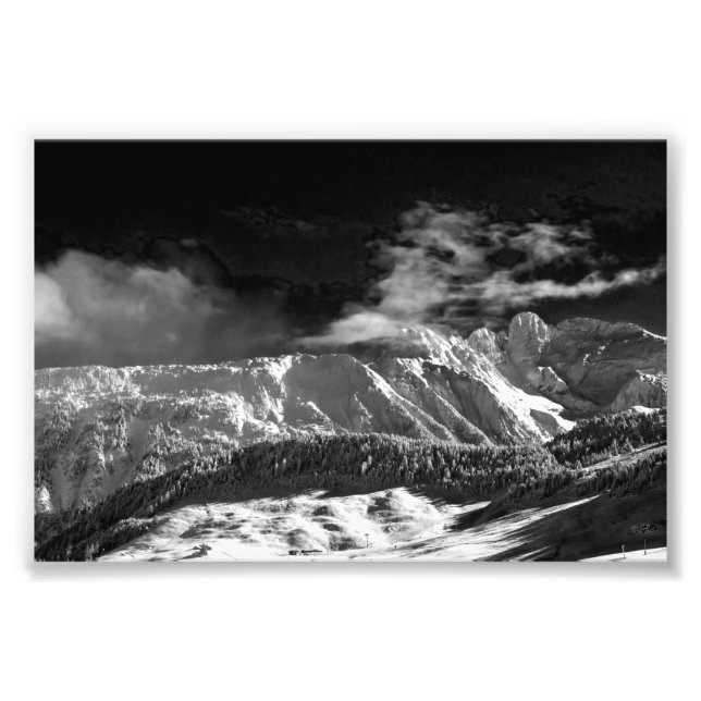 Courchevel 3 Valleys Frankreich Fotodruck (Vorne)