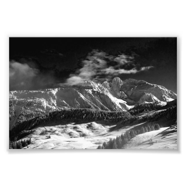 Courchevel 3 Valleys Frankreich Fotodruck (Vorne)