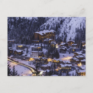 Courchevel, Frankreich Postkarte