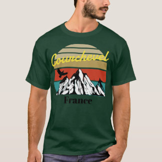 Courchevel ski Savoie Frankreich T-Shirt