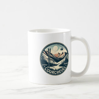 Courchevel Ski Trip and Snowboarden in Frankreich Kaffeetasse