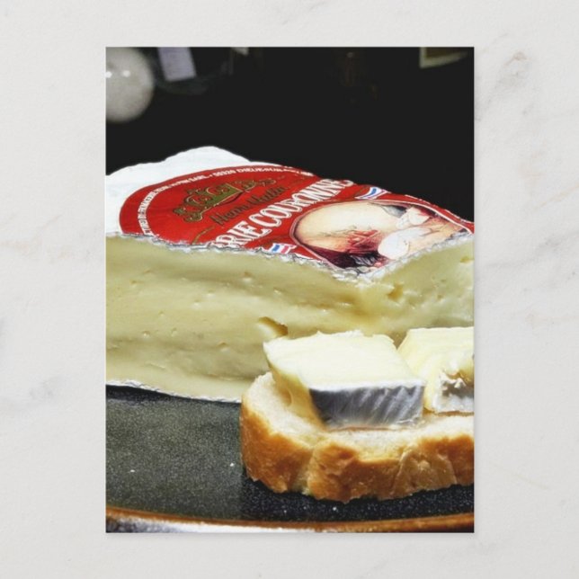 Couronne Brie Cheese Postkarte (Vorderseite)