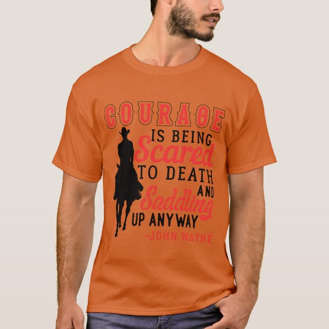 Course Saddle Up Pferde Cowboy Vintag T-Shirt (Vorderseite)
