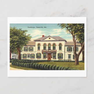 Court House (Courthouse) in Centerville, Maryland, Postkarte