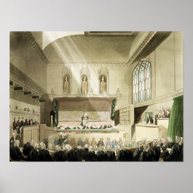 Court of King's Bench, Westminster Hall Poster (Vorne)