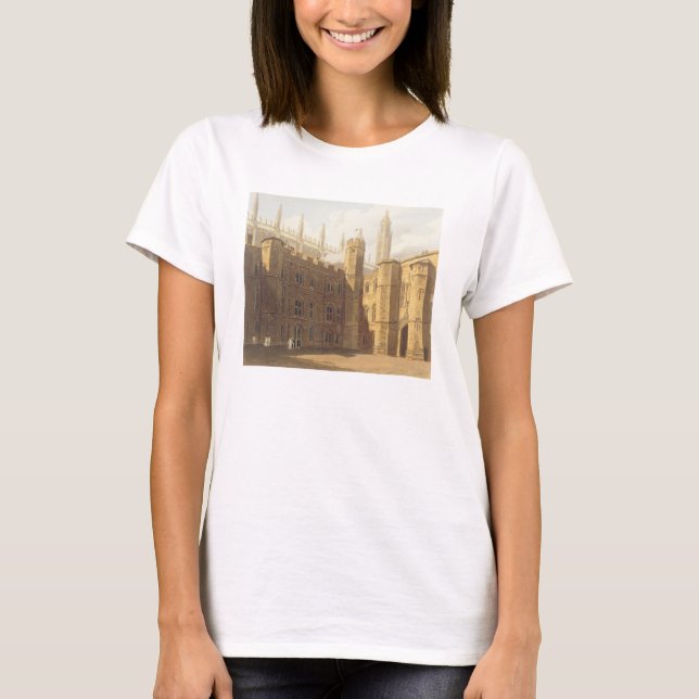 Court of King's Uni, Cambridge, from 'The Hist T-Shirt (Vorderseite)
