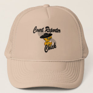 Court Reporter Chick #4 Truckerkappe