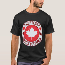 Courtenay, Kanada Stadt T-Shirt | Reise & Heimator