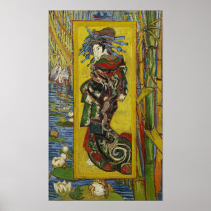 Courtesan von Van Gogh Poster