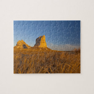 Courthouse and Jailhouse Rock nähe Bridgeport Puzzle