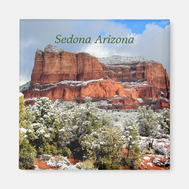 Courthouse Butte, Sedona Arizona Magnet (Vorne)