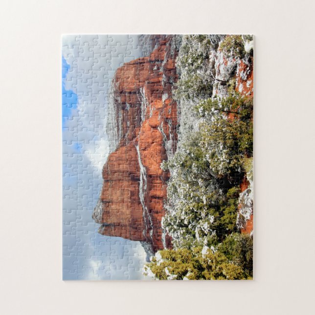 Courthouse Butte, Sedona AZ 11" x 14" Puzzle (Vertikal)