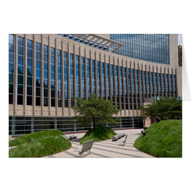 Courthouse Facade und Plaza in Minneapolis (Vorderseite (Horizontal))