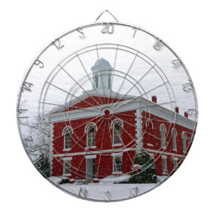 Courthouse Snow Dartscheibe