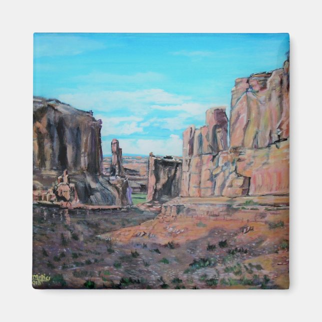 Courthouse Towers - Magnet (Vorne)