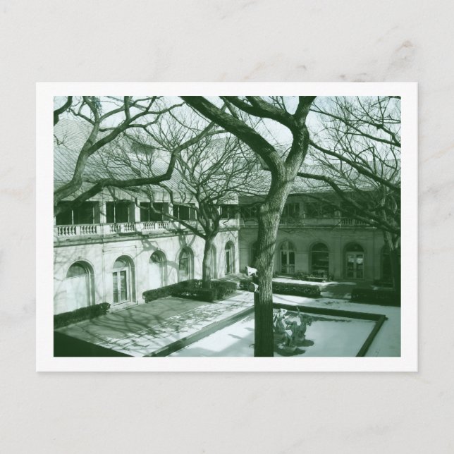 Courtyard in Chicago Postkarte (Vorderseite)