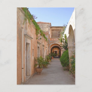 Courtyard Kloster Postcard Postkarte