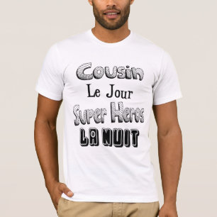 Cousin am Superhelden-Tag T-Shirt