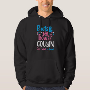 Cousin Baby Announceme für geschlechtsspezifische  Hoodie