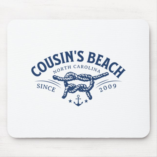 Cousin Beach, NC Der Sommer I wurde Hübsch Mousepad (Vorne)