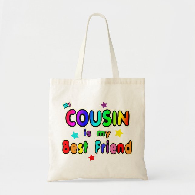Cousin-bester Freund Tragetasche (Vorne)