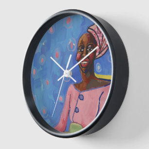 Cousin Betty von KAB Wall Clock Uhr