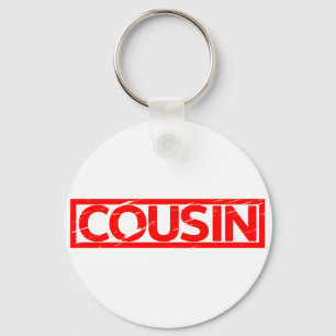 Cousin Briefmarke Schlüsselanhänger