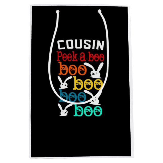 Cousin Bunny Game for Novelty Mittlere Geschenktüte (Vorderseite)
