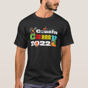 Cousin Camp 2022 Cool Tribe Vacation Wiedersehen C T-Shirt