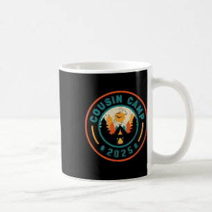 Cousin Camp 2025 Camping-Crew Lagerfeuer Sommerfer Kaffeetasse