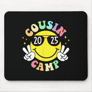 Cousin Camp 2025 Camping Lagerfeuer Sommerferien Mousepad