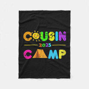 Cousin-Camp 2025 Camping Sommerurlaub 2025 Fami Fleecedecke