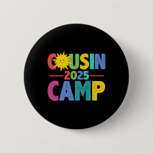 Cousin Camp 2025 Familienurlaub Sommer-Camping Cr Button