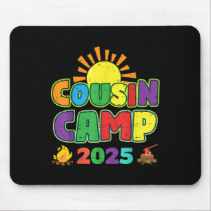 Cousin Camp 2025 Familienurlaub Sommer-Camping Cr Mousepad